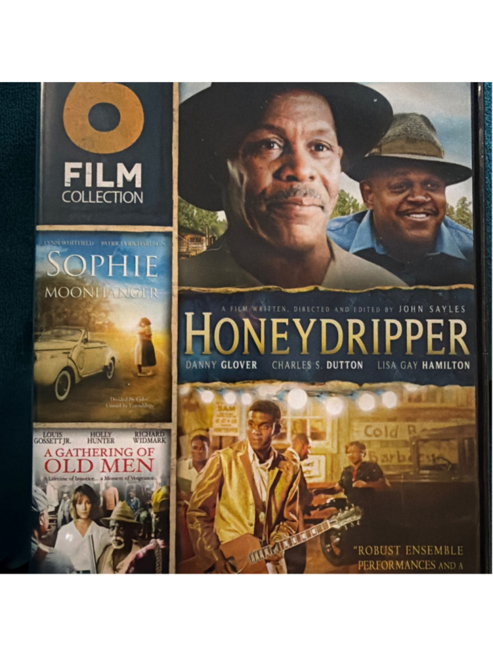 6 Film Collection DVD Set Honeydripper Sophie Moonhanger Gathering of Old Men